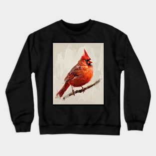 Cardinal Bird Graphic Collection Crewneck Sweatshirt